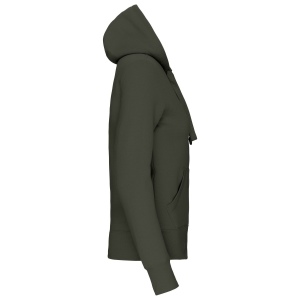 Sweat-shirt zippé capuche femme 28