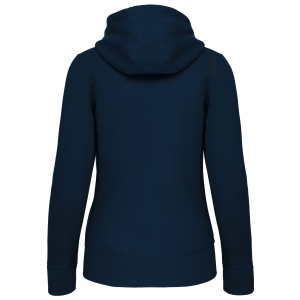 Sweat-shirt zippé capuche femme 14