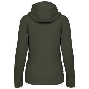 Sweat-shirt zippé capuche femme 19