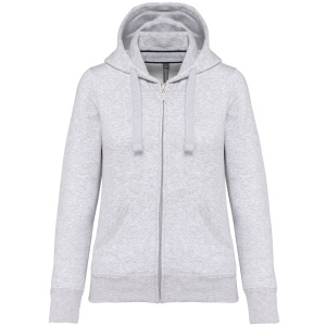 Sweat-shirt zippé capuche femme 9