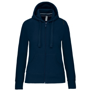 Sweat-shirt zippé capuche femme 5