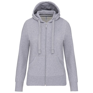 Sweat-shirt zippé capuche femme 6
