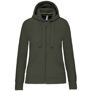 Sweat-shirt zippé capuche femme 10
