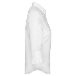 Chemise popeline polycoton manches 3/4 entretien facile femme 28
