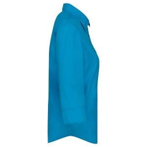 Chemise popeline polycoton manches 3/4 entretien facile femme 31