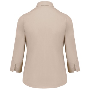 Chemise popeline polycoton manches 3/4 entretien facile femme 20