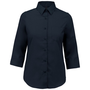 Chemise popeline polycoton manches 3/4 entretien facile femme 9