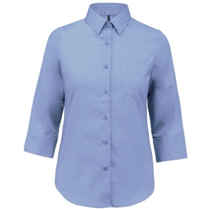 Chemise popeline polycoton manches 3/4 entretien facile femme 8