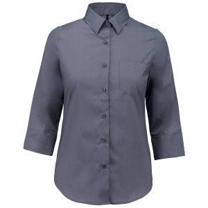 Chemise popeline polycoton manches 3/4 entretien facile femme 10