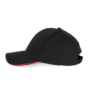 Casquette avec sandwich contrasté - 6 panneaux 32