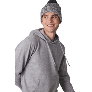 Bonnet à pompon avec revers 8