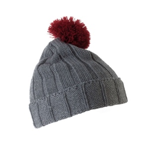 Bonnet à pompon avec revers 4