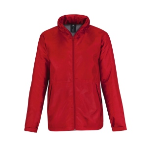 Veste coupe-vent doublée micropolaire homme 2