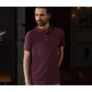Polo homme stretch