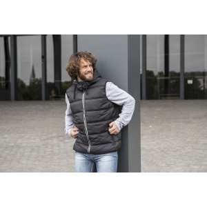 Bodywarmer doudoune homme avec capuche