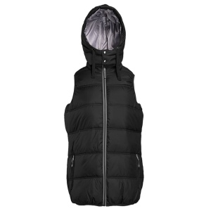 Bodywarmer doudoune femme avec capuche 2