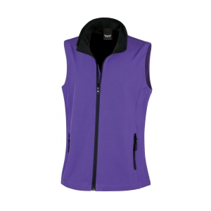 Bodywarmer Softshell imprimable femme 9
