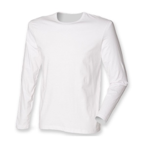 Tee-shirt stretch homme manches longues 2