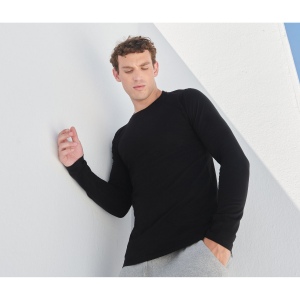 Tee-shirt stretch homme manches longues