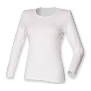 Tee-shirt stretch femme manches longues 3