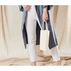 Sac à bouteille en coton issu du commerce équitable 4