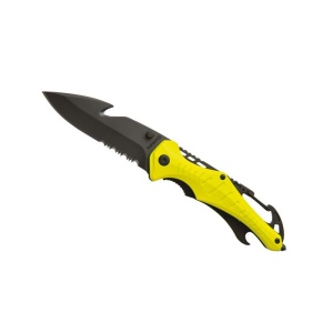 Couteau de sécurité 'Emergency', jaune fluo 3