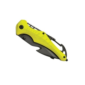 Couteau de sécurité 'Emergency', jaune fluo 5