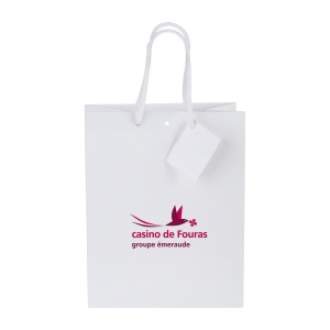 Sac kraft blanc 4l (+Sérigraphie TB21) 4
