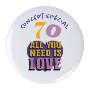 Badge rond ø 7,3 cm (+Copie laser CL11) 4