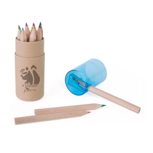 Boite 12 crayons couleurs (+Tampographie TA41) 9
