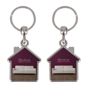 Porte-cles maison 2 faces (+Copie laser CL21) 4