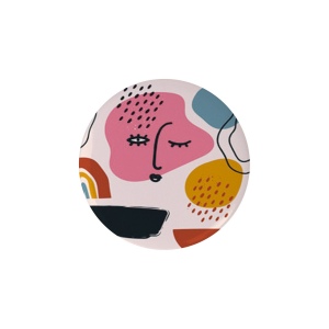 Magnet rond ø 4,3 cm (+Copie laser CL11) 4