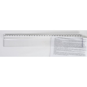 Regle 30 cm avec loupe (+Quadri numérique QV11) 2