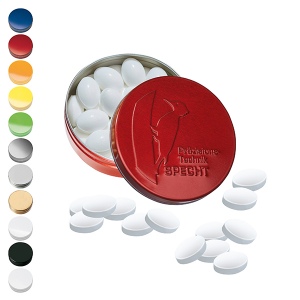 Boîte XS avec couvercle estampé avec pastilles Cool Ice