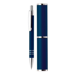 Stylo bille dans étui tube métal 5