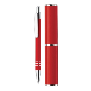 Stylo bille dans étui tube métal 6