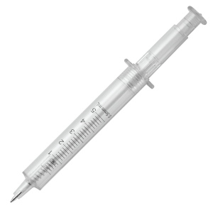Stylo seringue transparent 2