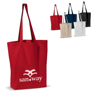 Sac à bandoulière toile 250g/m² 41x12x43cm