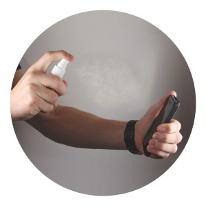 Spray nettoyant avec chiffon microfibre 30ml 5