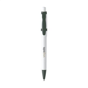 Stylo à encre bleue de la marque Stilolinea®, avec clip et pointe colorés 8