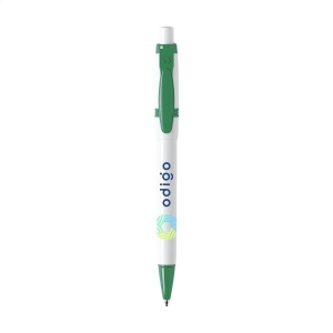 Stylo à encre bleue de la marque Stilolinea®, avec clip et pointe colorés 9