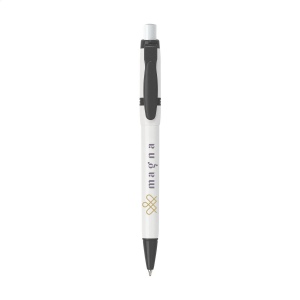 Stylo à encre bleue de la marque Stilolinea®, avec clip et pointe colorés 6