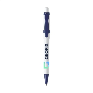 Stylo à encre bleue de la marque Stilolinea®, avec clip et pointe colorés 5