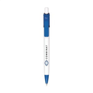 Stylo à encre bleue de la marque Stilolinea®, avec clip et pointe colorés 6