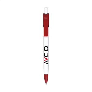 Stylo à encre bleue de la marque Stilolinea®, avec clip et pointe colorés 5