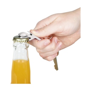 Porte-clés décapsuleur en aluminium 19