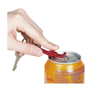 Porte-clés décapsuleur en aluminium 26