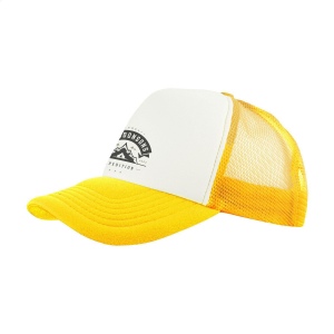 Casquette de baseball avec visière en mousse, visière préformée, arrière en plastique et tissu maillé pour une ventilation optimale 4