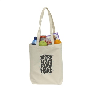 Sac shopping avec longues anses tissé en 100% toile extra lourde de grande qualité (270 g/m²) 4