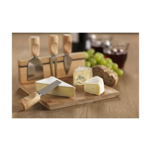 Plateau de fromages en bambou certifié FSC 100% 6